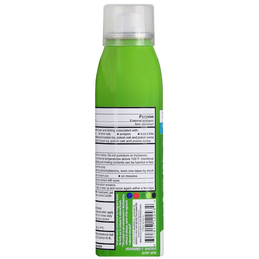 slide 4 of 5, Walgreens Wal-Dryl Itch Relief, Continuous Spray, 3 oz