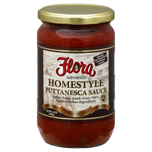 slide 1 of 1, Flora Puttanesca Pasta Sauce, 24 oz