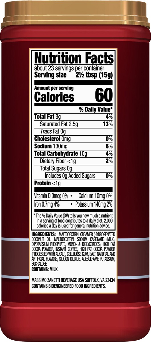 slide 11 of 13, Hills Bros. Sugar-Free Double Mocha Cappuccino Cafe Style Drink Mix - 12 oz, 12 oz