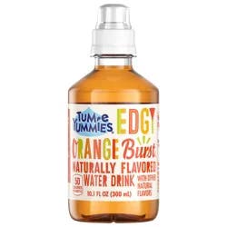 Tum-E Yummies Edgy Orange Burst, Naturally Fruit Flavored Water Drink, 10.1 fl oz
