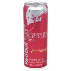 Red Bull The Winter Edition Pear Cinnamon Energy Drink 12 fl oz
