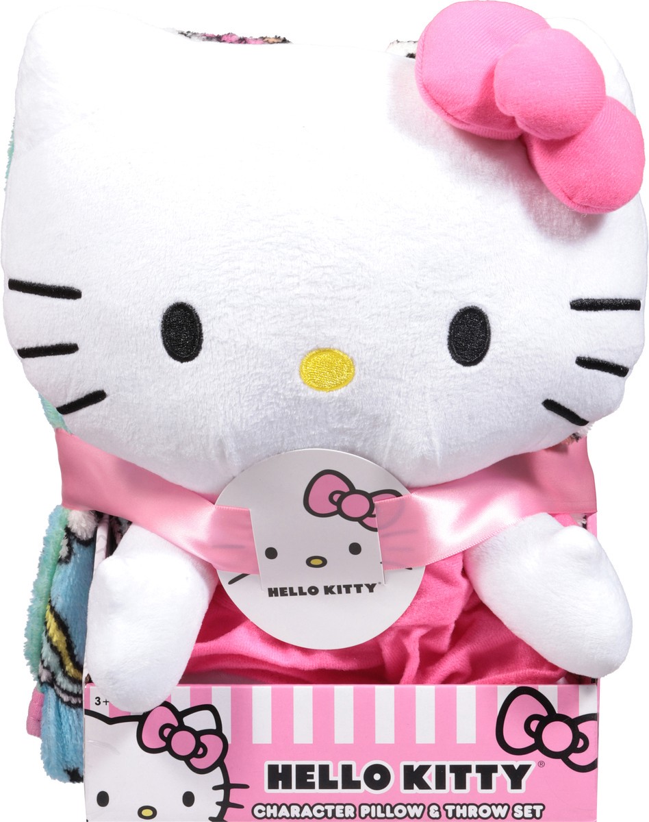 slide 12 of 13, VM International Hello Kitty Character Pillow & Throw Set 1 Set, 1 ct