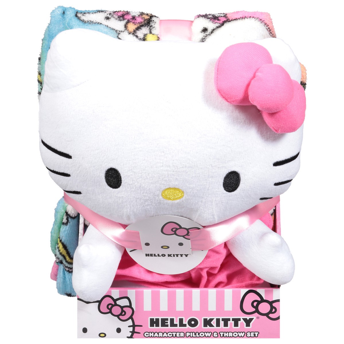slide 6 of 13, VM International Hello Kitty Character Pillow & Throw Set 1 Set, 1 ct