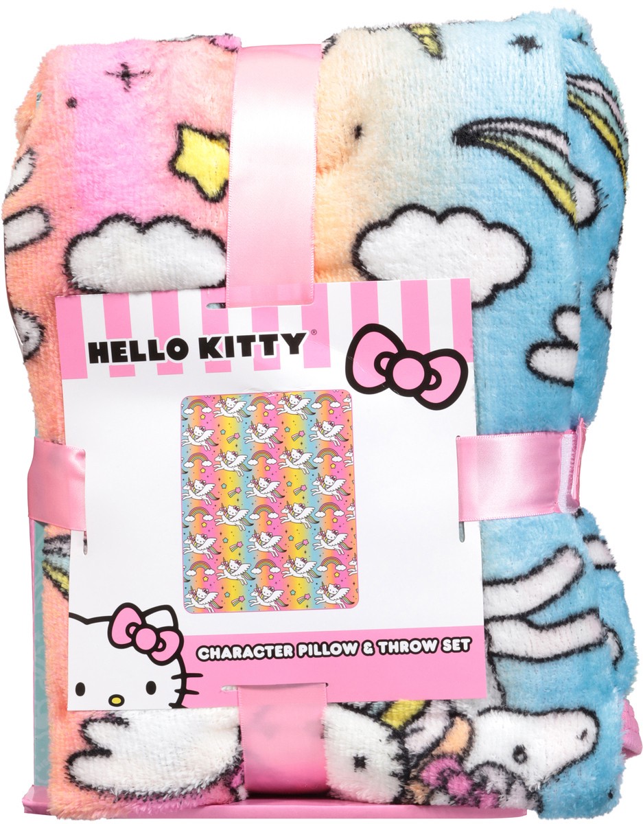 slide 4 of 13, VM International Hello Kitty Character Pillow & Throw Set 1 Set, 1 ct