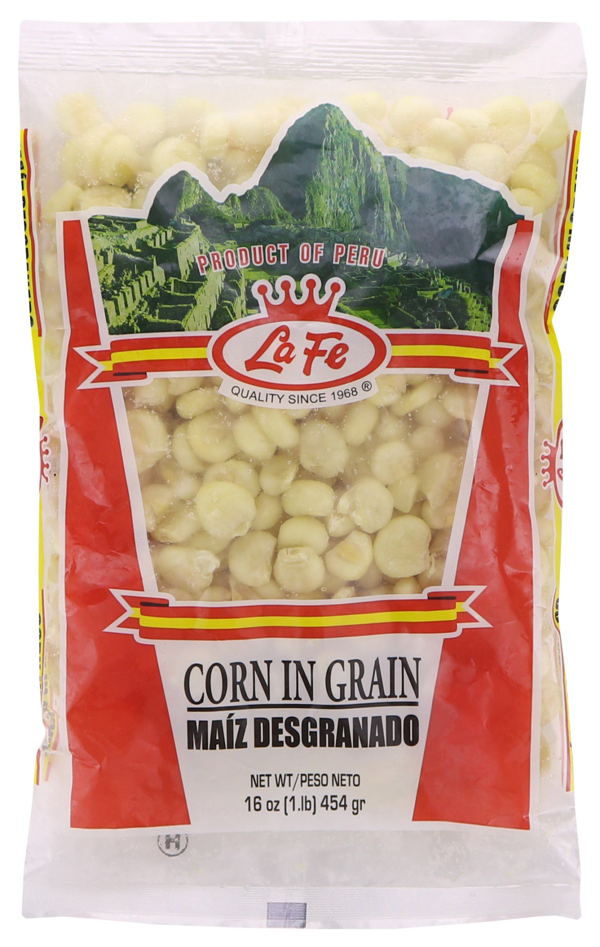 slide 1 of 1, La Fe Corn In Grain, 16 oz