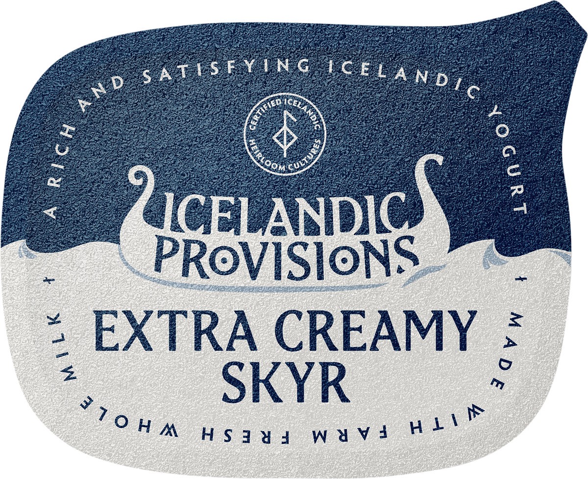 slide 6 of 6, Icelandic Provisions Lemon Extra Creamy Skyr, 4.4 fl oz