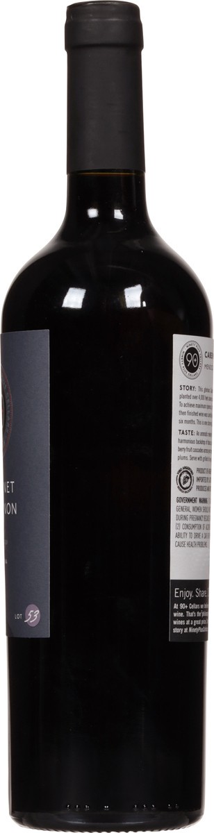 slide 5 of 9, 90+ Cellars Lot 53 Cabernet Sauvignon, Mendoza, Argentina, 750 ml