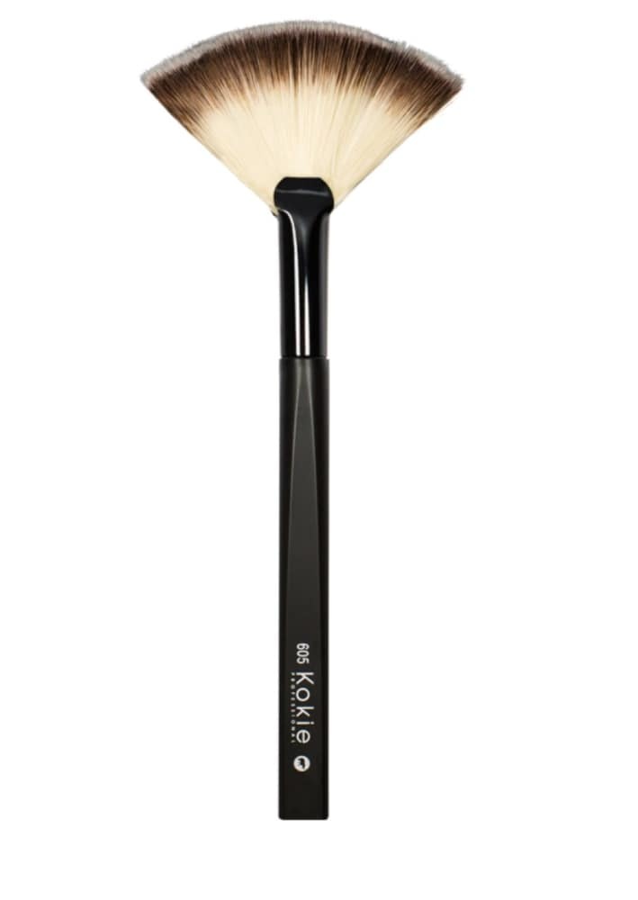 slide 1 of 1, Kokie Professional Fan Brush, 1 ct