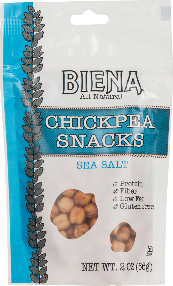 slide 1 of 3, Biena Chickpea Snacks 2 oz, 2 oz