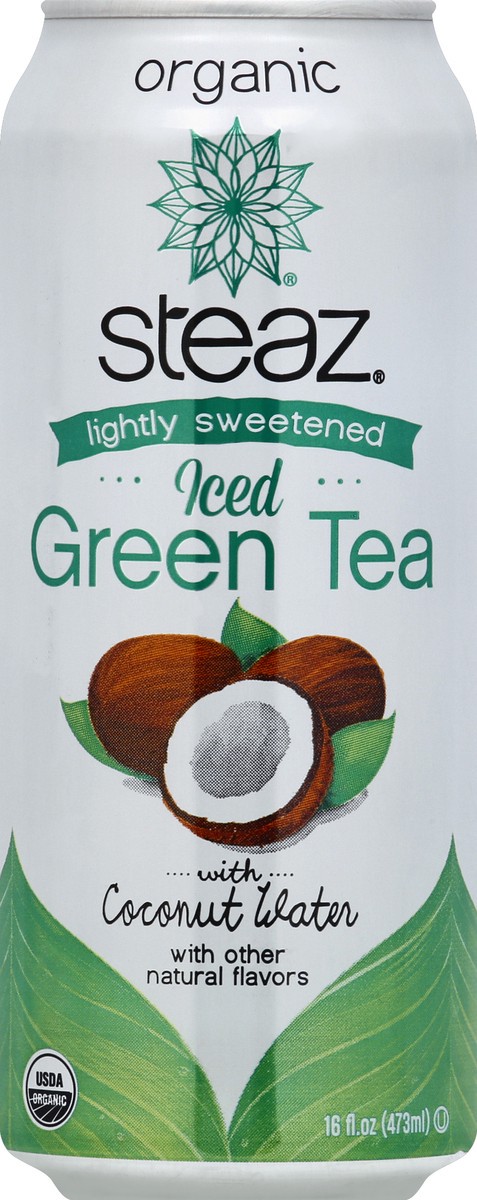 slide 2 of 4, Steaz Green Tea 16 oz, 16 fl oz