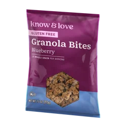 Know & Love Blueberry Granola Bites 7.5 Oz