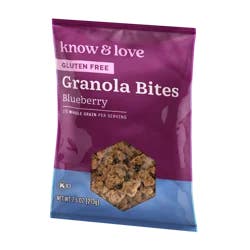Know & Love Blueberry Granola Bites 7.5 Oz