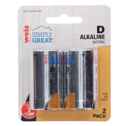 Weis Simply Great Batteries