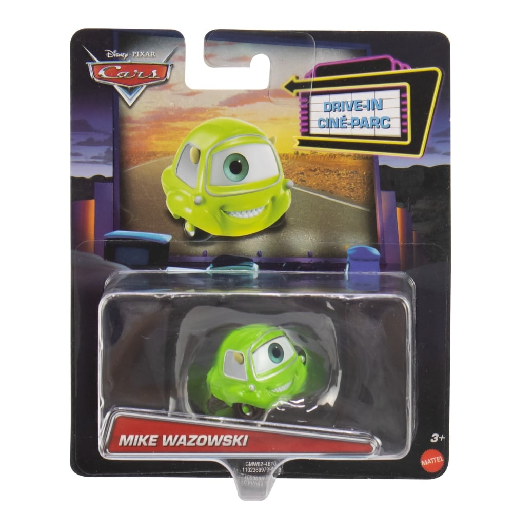 slide 1 of 1, Mattel Disney Pixar Monsters Inc. Mike Wazowski Vehicle, 1 ct