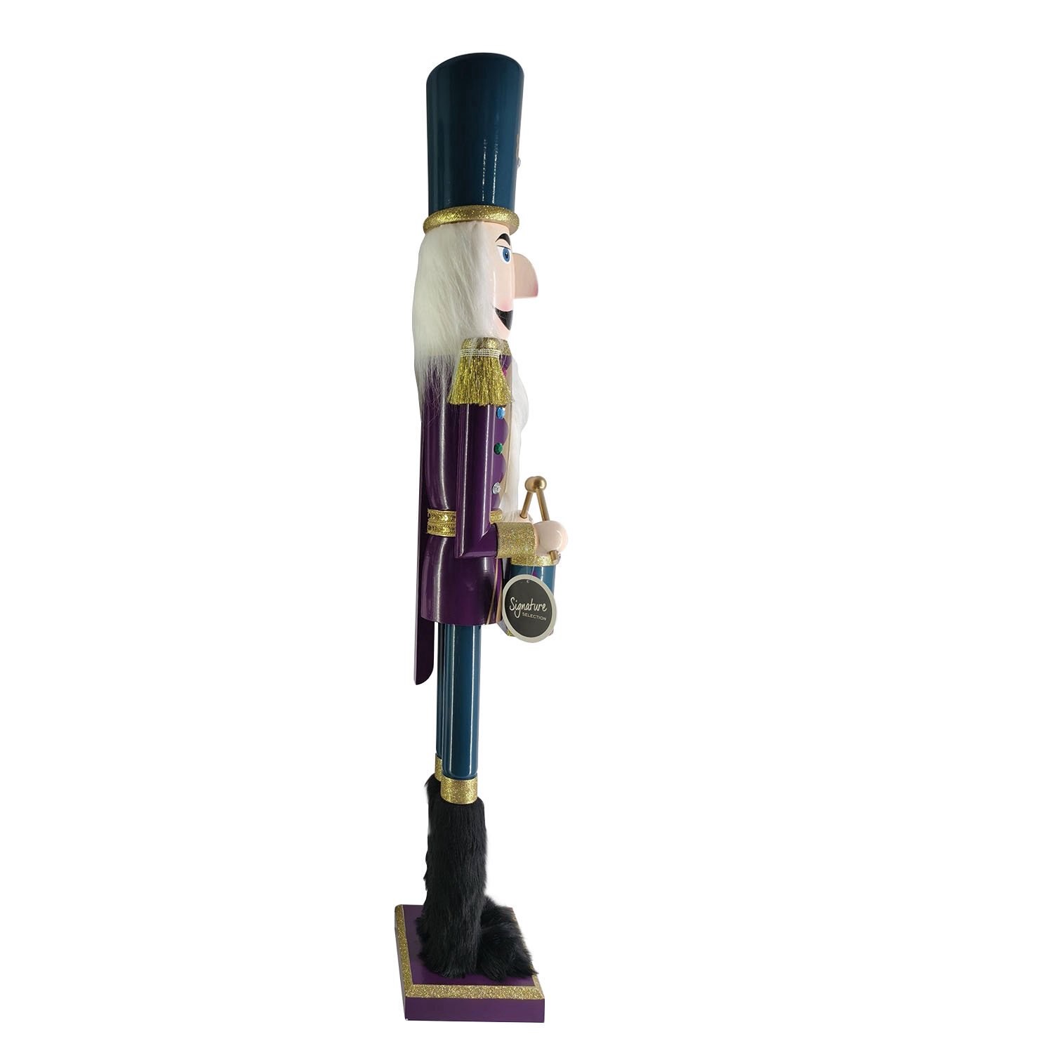 slide 3 of 3, SIGNATURE BRANDS Joyward Wood Nutcracker W/ Drum, 1 ct