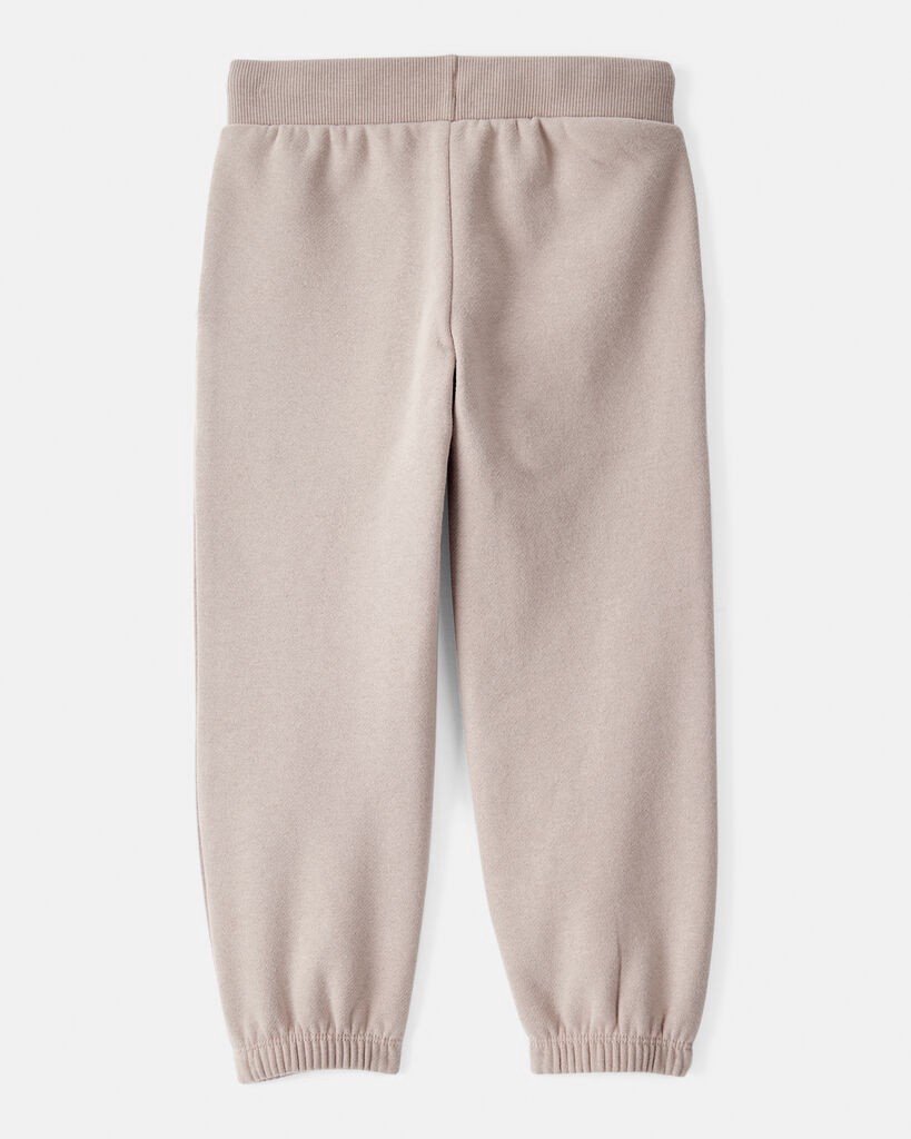 slide 3 of 3, Carter's Carters Toddler Girl Cotton Joggers - Brown Brown 2T, 1 ct