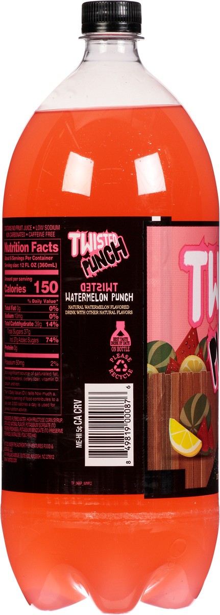 slide 2 of 9, Twisted Punch Twisted Watermelon Punch- 2 liter, 2 liter