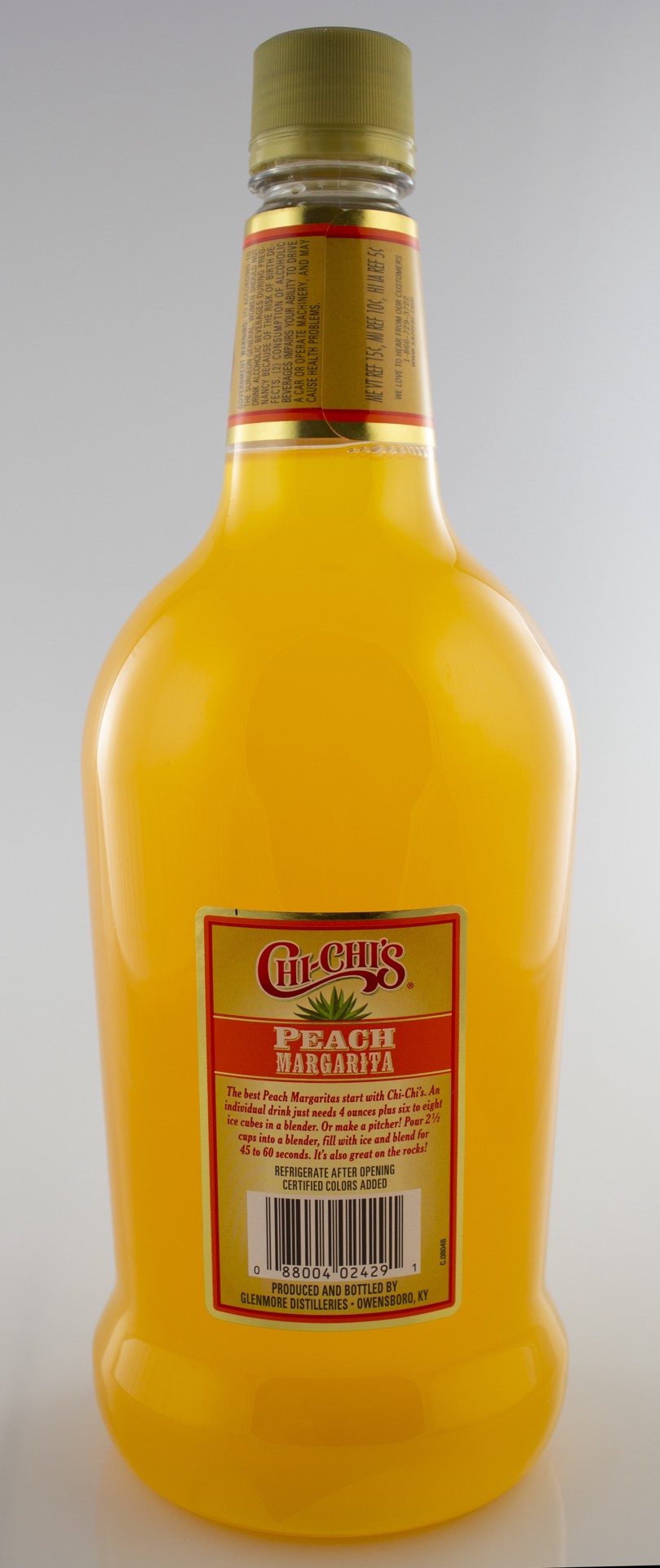 slide 2 of 2, Chi-Chi's Peach Margarita 1.75l 25 Proof, 1.75 liter