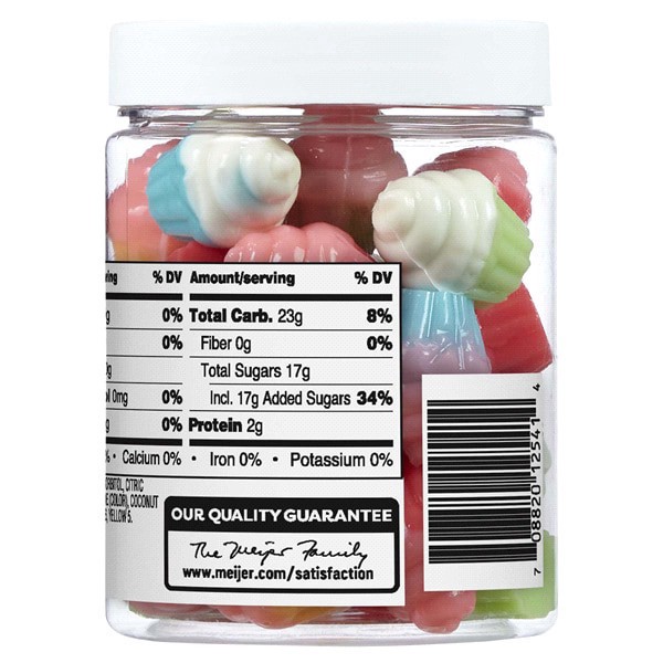 slide 15 of 17, Meijer Gummi Candy Cupcakes, 9 oz