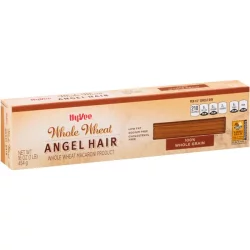 Hy-vee Whole Wheat Macaroni Product, Angel Hair