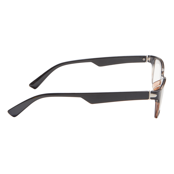 slide 4 of 4, ICU Eyewear Rectangular Reading Glasses, Black, +2.50, 1 ct