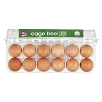 slide 3 of 29, True Goodness Organic Cage Free Extra Large Eggs, Dozen, 12 ct