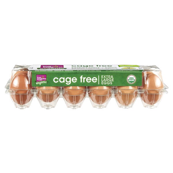 slide 16 of 29, True Goodness Organic Cage Free Extra Large Eggs, Dozen, 12 ct