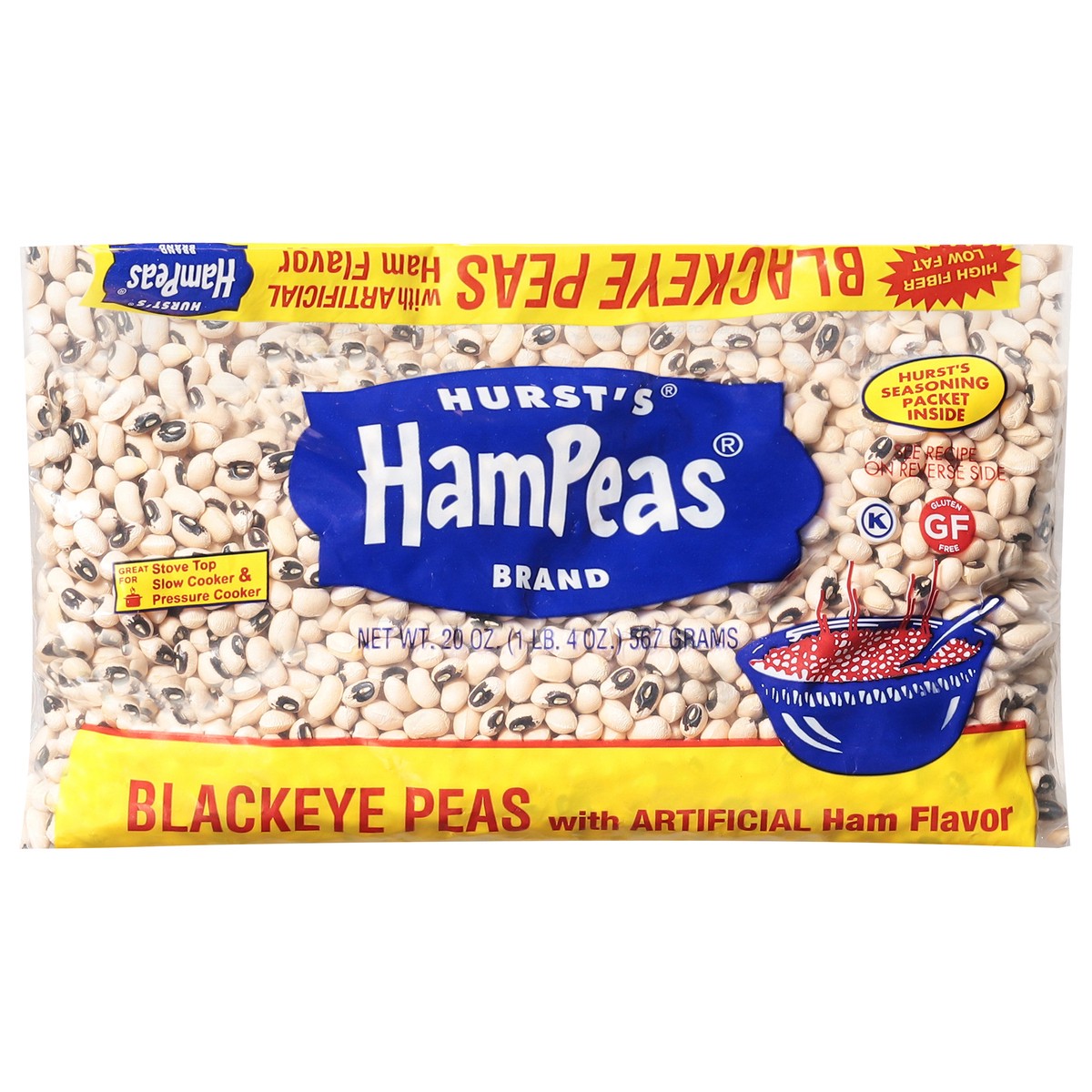 slide 3 of 14, Hurst's HamPeas Blackeye Peas with Artificial Ham Flavor 20 oz, 20 oz