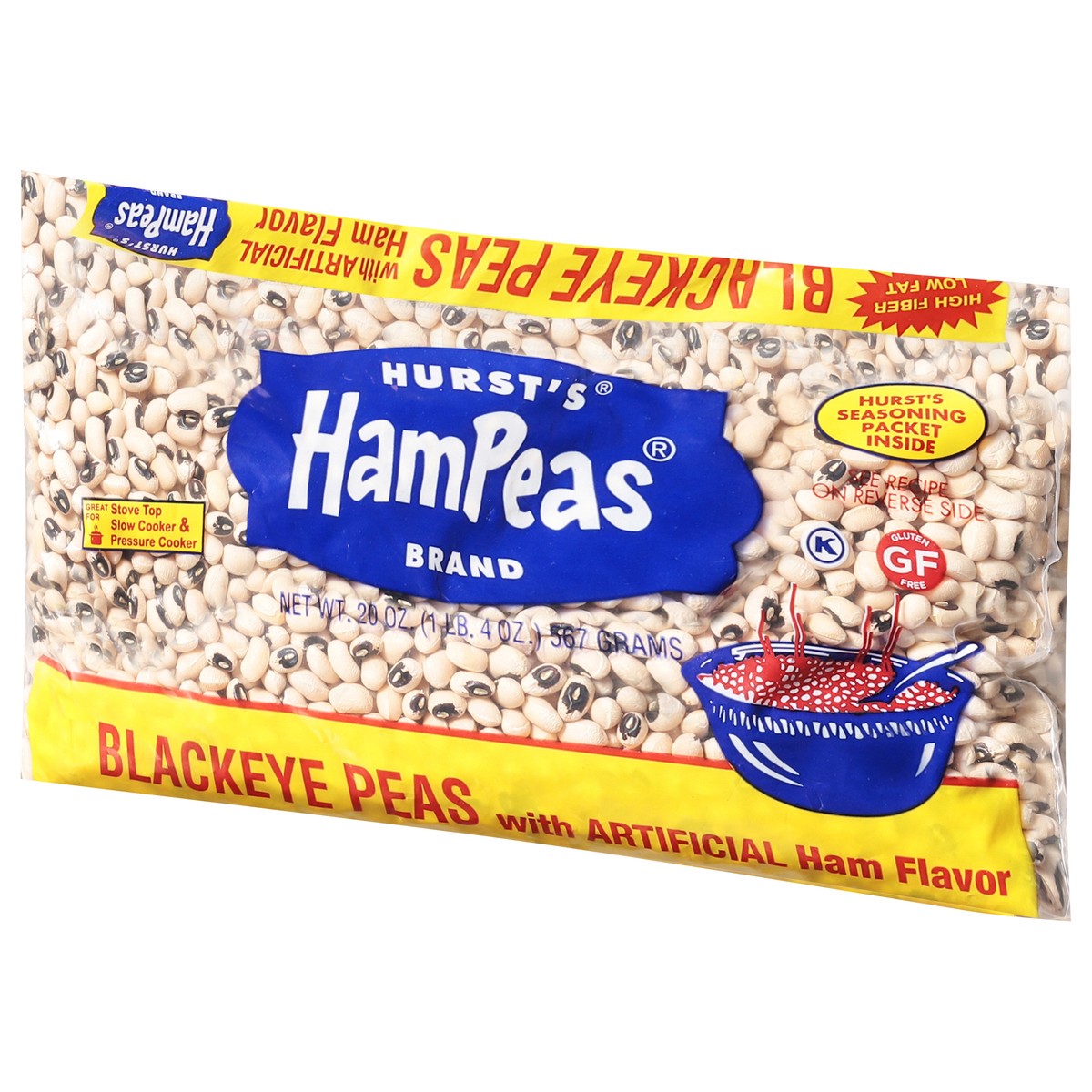 slide 4 of 14, Hurst's HamPeas Blackeye Peas with Artificial Ham Flavor 20 oz, 20 oz