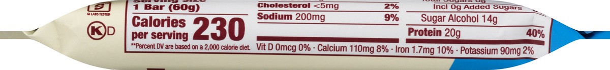 slide 8 of 10, thinkThin THINK THIN Cookies And Crã¨Me High Protein Bar, 1 ct