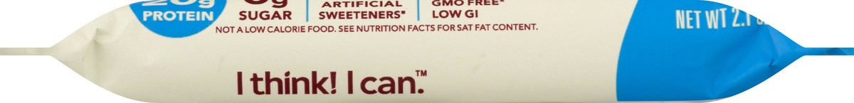 slide 7 of 10, thinkThin THINK THIN Cookies And Crã¨Me High Protein Bar, 1 ct