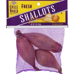 Spice World Organic Fresh Shallots 3 oz