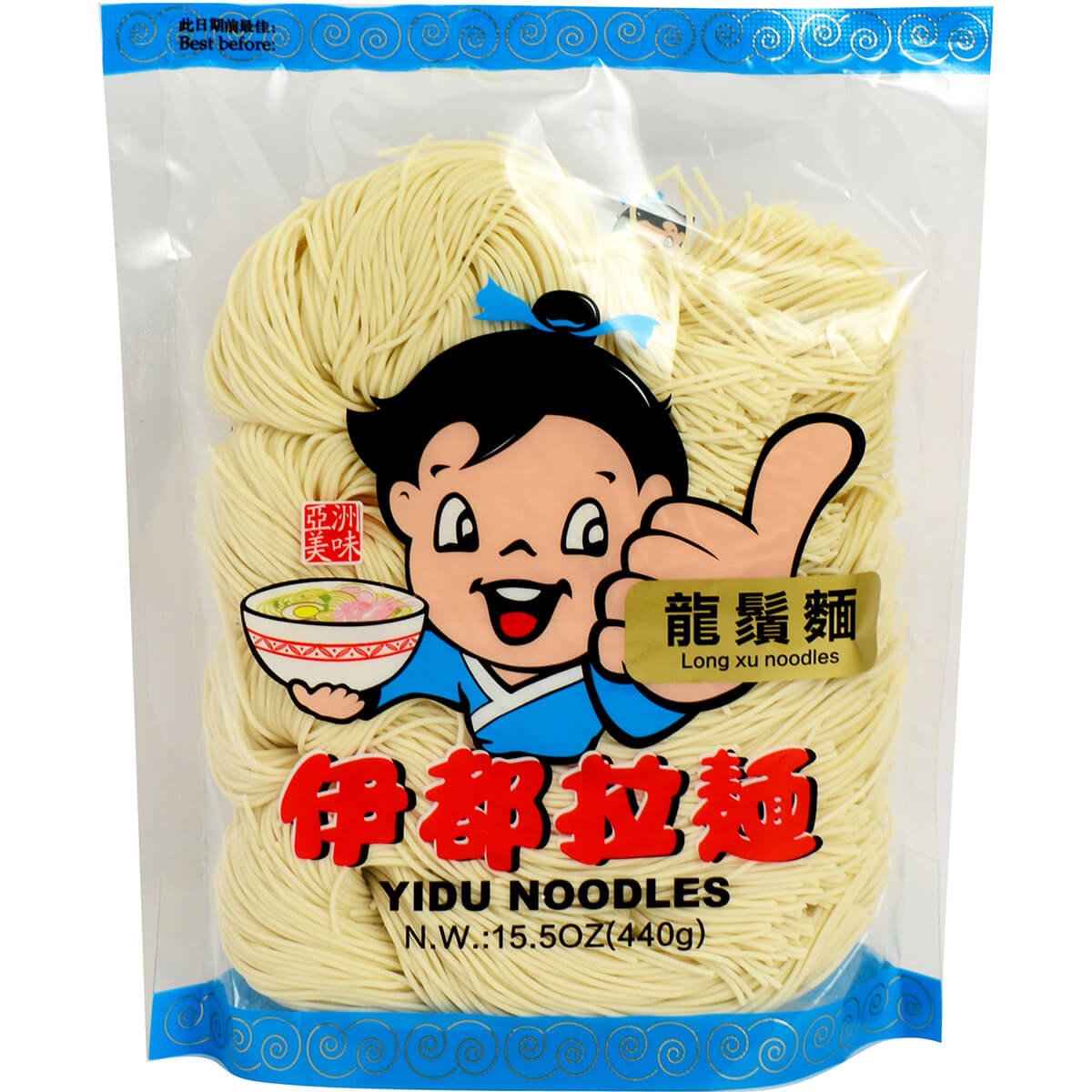 slide 1 of 1, Yidu Longxu Style Noodle, 440 gram