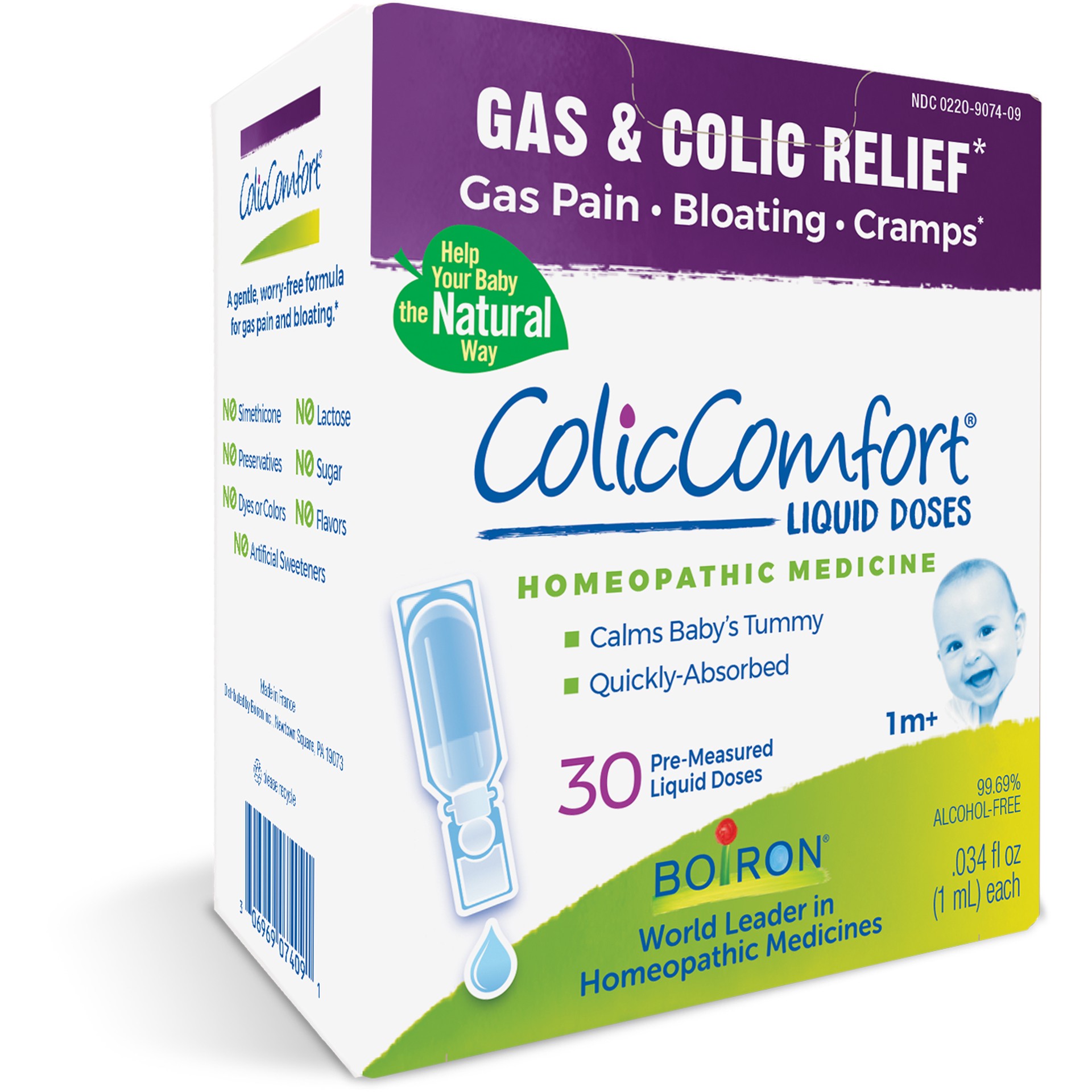 slide 8 of 8, Boiron ColicComfort Colic & Gas Relief, 30 ct