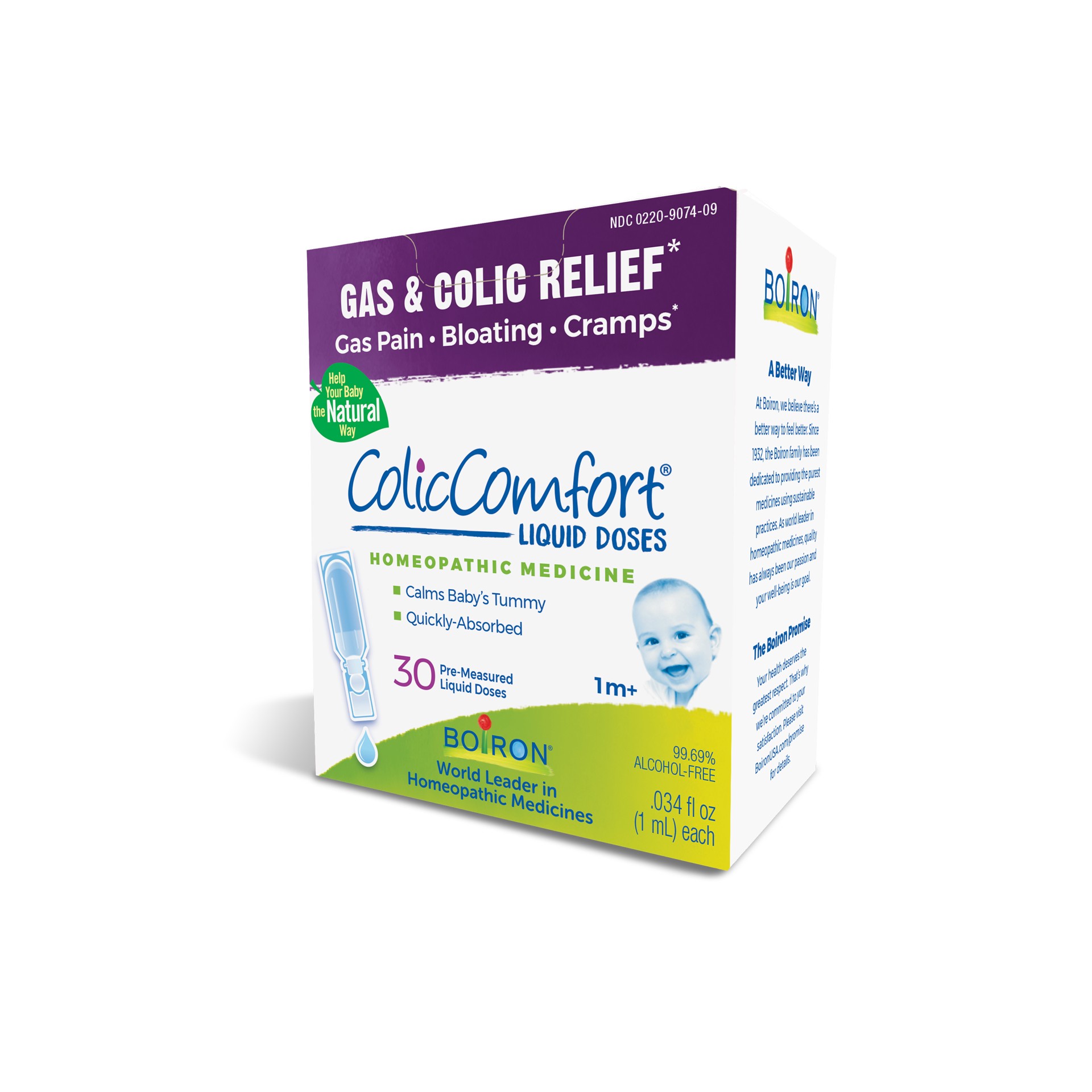 slide 4 of 8, Boiron ColicComfort Colic & Gas Relief, 30 ct