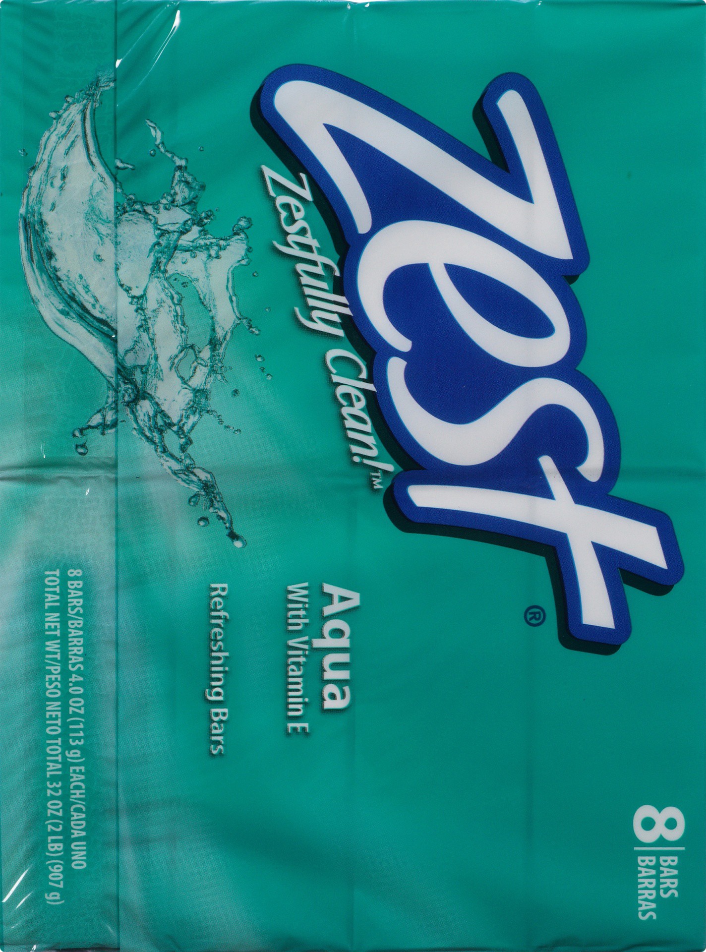 slide 6 of 7, Zest Aqua Soap Bars, 8 ct