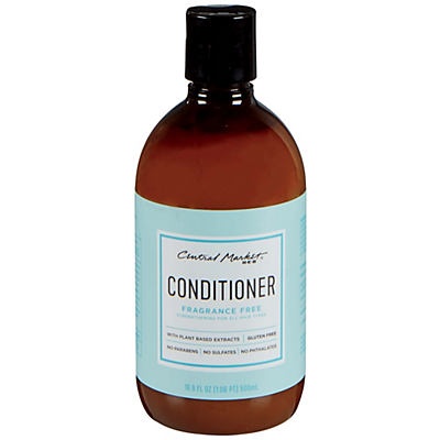 slide 1 of 1, Central Market Fragrance Free Conditioner, 16.9 oz