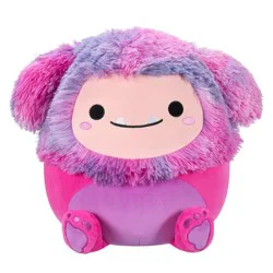 Squishmallows 12" Magenta Bigfoot With Multicolored Hair
