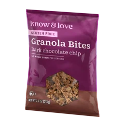 Know & Love Dark Chocolate Chip Granola Bites