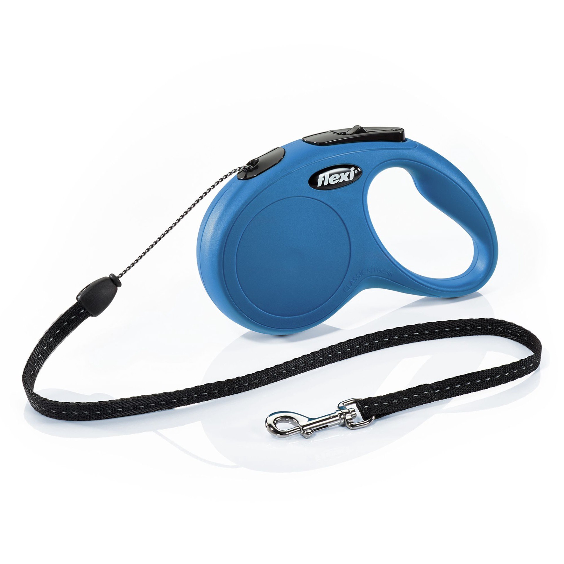slide 1 of 1, flexi New Classic Retractable Cord Dog Leash, SM