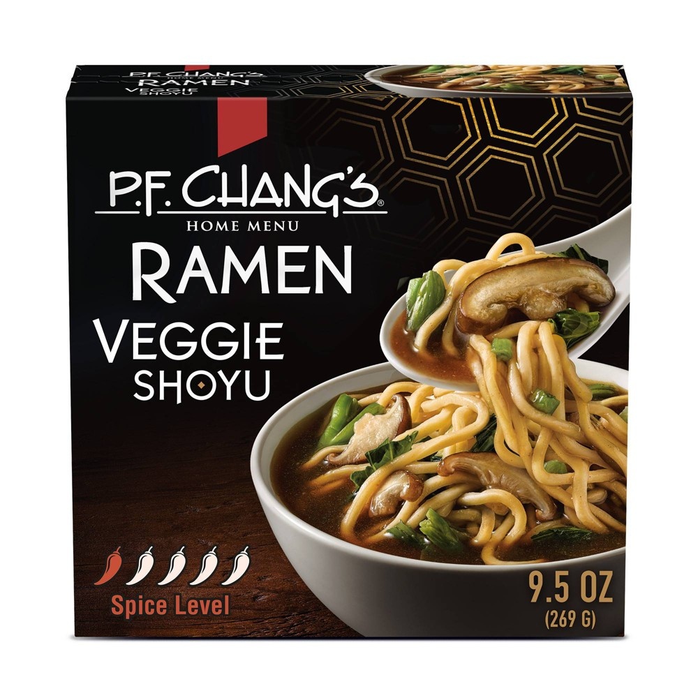 slide 4 of 6, P.F. Chang's Home Menu Veggie Shoyu Ramen Frozen Meal, 9.5 oz
