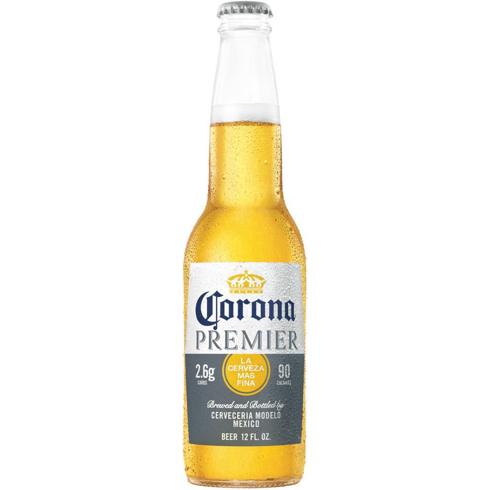 slide 50 of 112, Corona Premier Mexican Lager Import Light Beer, 12 pk 12 fl oz Bottles, 4.0% ABV, 144 fl oz