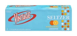 Vintage Seltzer Mandarin Orange - 12 ct; 12 fl oz - 12 ct; 12 fl oz
