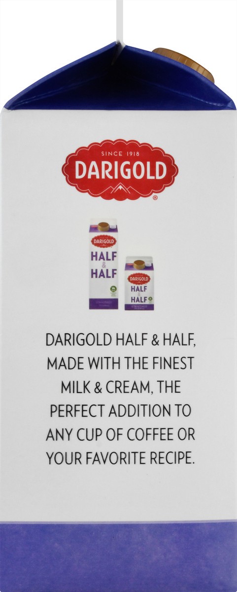 slide 8 of 13, Darigold Half & Half 64 fl oz, 64 fl oz