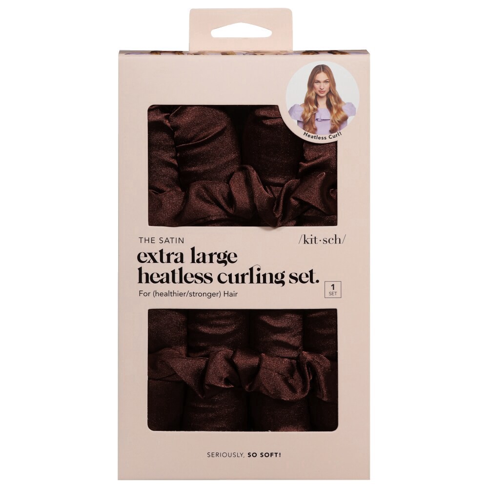 slide 3 of 3, Kitsch Extra Large Heatless Curling Set, 1 ct