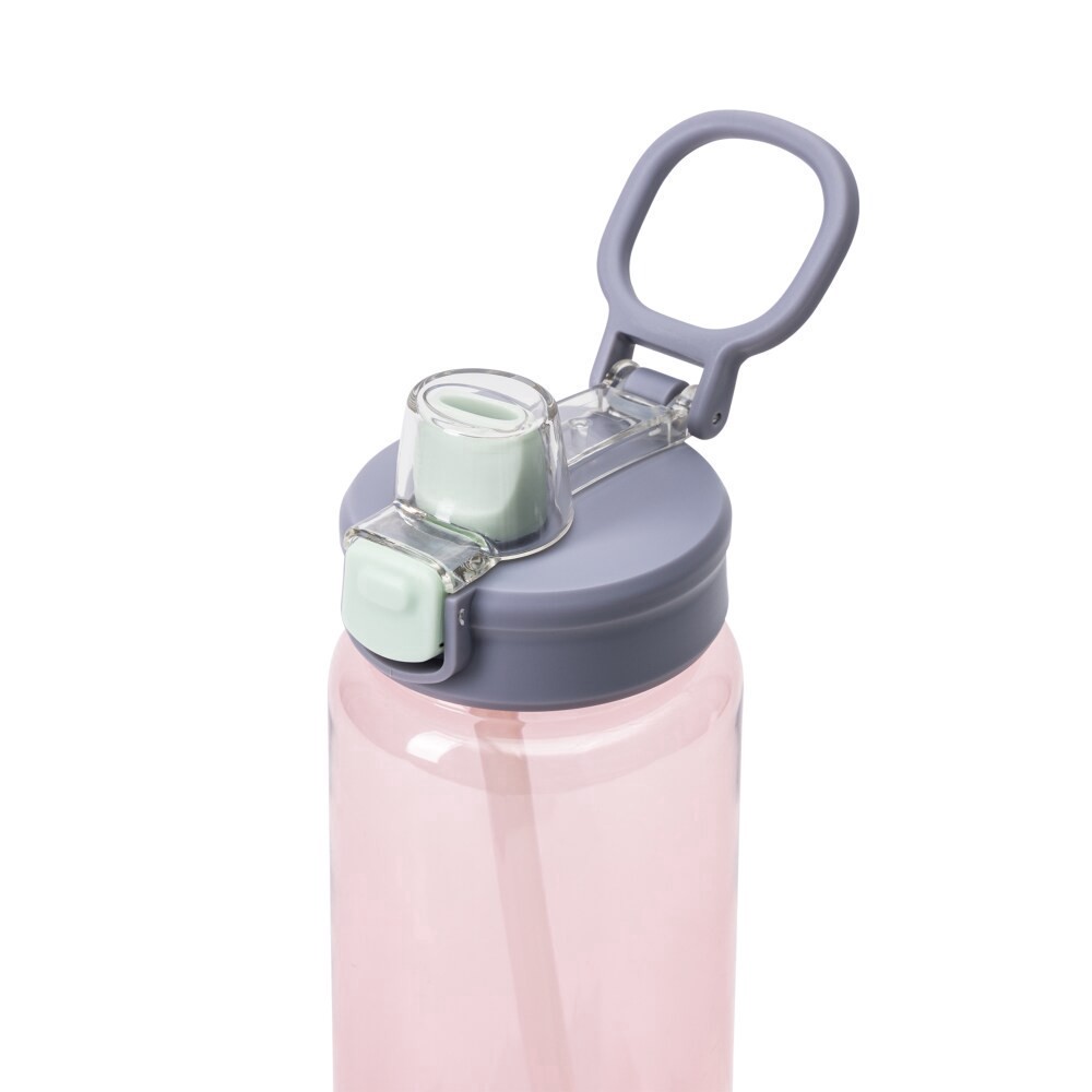 slide 2 of 4, Manna™ Push™ Water Bottle - Pink, 39 oz