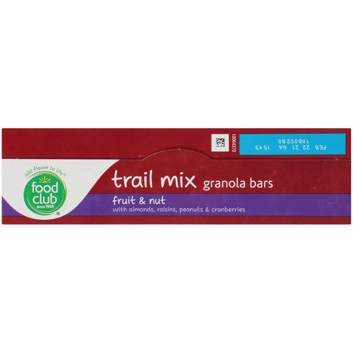 slide 6 of 10, Food Club Granola Bars, Trail Mix, Fruit & Nuts, 7.4 oz