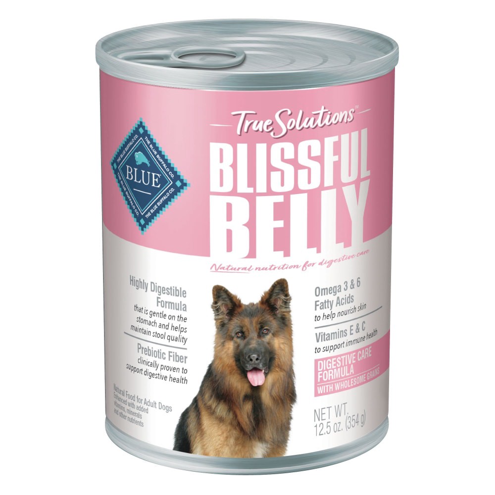 slide 1 of 4, Blue Buffalo True Solutions Blissful Belly Digestive Care Natural Wet Dog Food, 12.5 oz