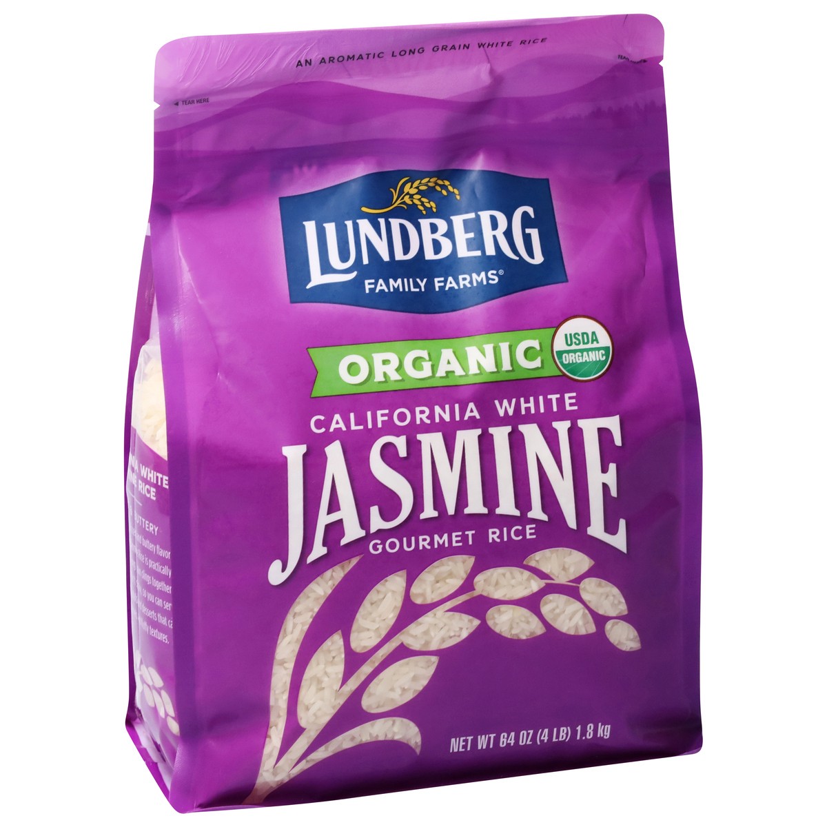 slide 2 of 9, Lundberg Family Farms Lundberg Organic White Jasmine Rice - 4 Lb, 4 lb
