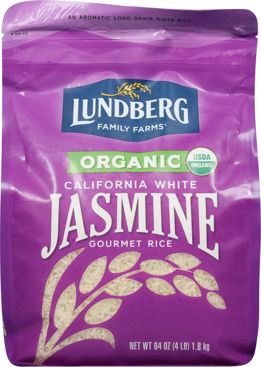 slide 6 of 9, Lundberg Family Farms Lundberg Organic White Jasmine Rice - 4 Lb, 4 lb